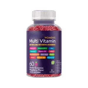 Melatonina vitamine e integratori vitamine per le donne caramelle gommose OEM ODM Private Label 2 gommose un giorno colori personalizzati Food Garde