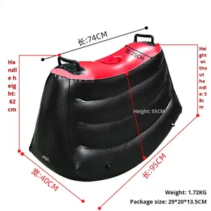 Cojín de juguetes sexuales BDSM inflable multifuncional para pareja, soporte de posición <span class=keywords><strong>Sexual</strong></span>, muebles sexuales con rampas, almohada, sofá - Product Image 6