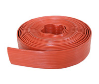 Tuyau d'extincteur Fire Duraline en toile de caoutchouc de haute qualité, rouge, équipement de lutte contre l'incendie, gaine tissée en polyester PVC/TPU