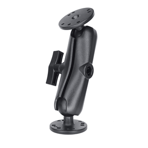 VINmounts 1.5" Double Ball Mount With15cm Arm <b>for</b> Raymarine Dragonfly Series with Round Plates Compatible with Ram Mounts - Product Image 1