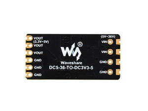 Module DC-DC DC5-36-TO-DC3V3-5, taille compacte et facile à intégrer, sortie de régulation de tension buck configurable 3,3 V ou 5 V B660 - Product Image 5