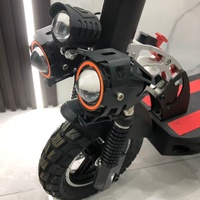 AB/ABD Deposu Yüksek Hızlı Su Geçirmez IP54 Elektrikli E-Scooter Yetişkinler İçin 48V 10.4Ah 500W Akıllı Elektronik Tip