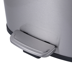 Poubelle de salle de bain en métal, poubelle pour cuisine, couvercle à fermeture douce, poubelle intérieure rétro, 5L WBS139 - Product Image 3