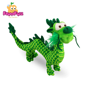 ตุ๊กตามังกรการ์ตูนตลกสไตล์จีน ของขวัญตรุษจีน หลายสี ปรับแต่งได้ ดีไซน์แบบตะวันออก ของขวัญสำหรับเด็ก - Product Image 5