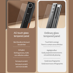 Cerradura Inteligente de Aleación de Aluminio con Huella Dactilar, Reconocimiento Facial, Control por Aplicación, Tarjeta, <span class=keywords><strong>Contraseña</strong></span>, Desbloqueo <span class=keywords><strong>WiFi</strong></span> Tuya - Product Image 3