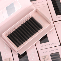 SP EYELASH W Shaped Bloom Automatique Floraison Lahes Black3D 4D 5D 8-15mm Cachemire Vison Extensions de Cils YY Lash Extensions