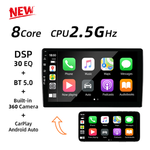 Lecteur multimédia de voiture d'approvisionnement d'usine intégré à la lecture automatique de voiture 9 "système Android 10 BT5.0 <span class=keywords><strong>GPS</strong></span> Wifi Navigation de voiture pour <span class=keywords><strong>Peugeot</strong></span> <span class=keywords><strong>308</strong></span> - Product Image 2