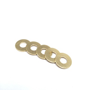 Rondelle en <span class=keywords><strong>laiton</strong></span> M8 M10 M12, charnière de porte, rondelle plate extra-épaisse en cuivre pur - Product Image 2