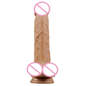 PVC cilt yumuşak vantuz yapay Penis gerçekçi erkek yapay Penis Dick kadın Masturbator yetişkin seks oyuncakları kadın yapay Penis - Product Image 4