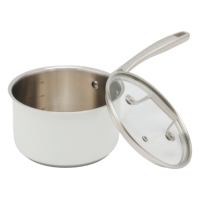 Vente en gros d'ustensiles de cuisine personnalisés en acier inoxydable ensemble de casseroles et poêles avec poignée en acier ensemble de 6 pièces d'ustensiles de cuisine