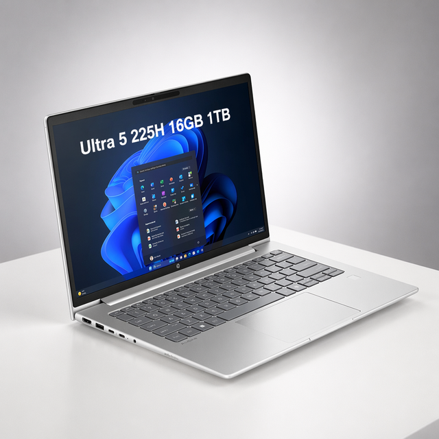New HPs ProBook 4 G1i Slim Lightweight 16" Core Ultra 5 225H 16GB RAM 1TB SSD Win11 Anti-glare IPS WiFi6E Bulk Wholesale Laptop