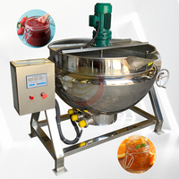 ORME Industrial 50 1000 Liter Mini Zuckersirup Kochtopf Dampf mantel Kessel Candy Koch pfanne mit Mixer
