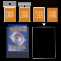High Transparency Ultra Thin Snug Maximum Protection Acid-Free Material Trading Card Sleeves for Cards Collection Display