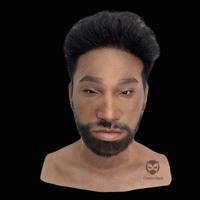 Masque en silicone réaliste sur mesure pour homme, haute simulation, pour travestissement, cosplay, poisson d'avril, Halloween