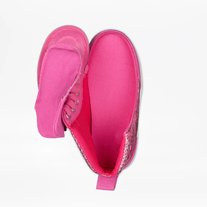 Tênis Casual Infantil de Cano Médio para Crianças, Fácil de Calçar e Descalçar, em Lona, para Caminhada - Product Image 6