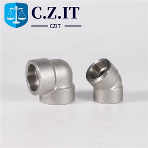 Khuỷu Tay 90 độ 2 "3000 6000 a105n a350lf2 + N ASME b16.11 rèn chủ đề ổ cắm Hàn SW khuỷu tay - Product Image 3