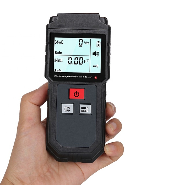 ET825 Digital LCD EMF Meter Electromagnetic Radiation Tester Electric Field Magnetic Field Dosimeter Detector