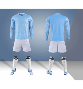 Los <span class=keywords><strong>niños</strong></span> adultos corriendo fútbol trajes de deporte de Club de fútbol Jersey uniformes - Product Image 5
