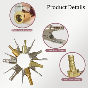 อะแดปเตอร์วาล์วเปิดช่องลมสำหรับเติมลมยางแบบล็อคออน ขนาด 6 มม. 8 มม. -001 - Product Image 4