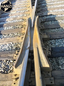 Commutateur de voie <span class=keywords><strong>ferroviaire</strong></span> P65 en acier au carbone et en acier à haute teneur en manganèse pour la rénovation/amélioration des voies ferrées, nouvelle marque HANZI - Product Image 3