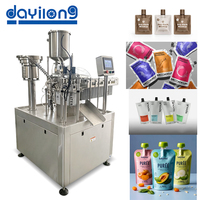 Machine de capsulage automatique de poches souples de bureau pour liquides et pâtes (jus, sauces, produits de lessive, eau pure, vernis à ongles)