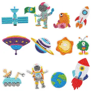 DIY Child Stickers Toy Creative Diamond Art Mosaic Sticker Cartoon