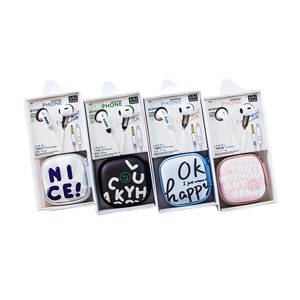 KIKI-415 Écouteurs filaires mignons et kawaii pour jeux et musique, câble 3,5 mm, casque filaire avec microphone pour <span class=keywords><strong>iPhone</strong></span> 4 5 <span class=keywords><strong>6</strong></span> <span class=keywords><strong>S</strong></span> - Product Image 1