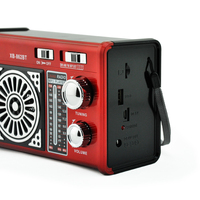Waxiba – Radio de table Fm / Am / Sw Portable XB-862BT, stéréo pleine bande avec torche