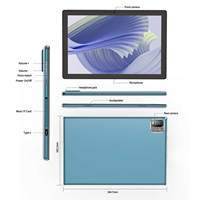 Tablette intelligente B10-M10 version mondiale OEM, double caméra, Android, Wifi, 10 pouces, processeur quadricœur, RAM 12 Go, ROM 64 Go, tablette PC professionnelle