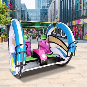 Coche Eléctrico Personalizado para Parque de Atracciones Comercial, Happy Amusement 360, para Interiores y Exteriores - Product Image 1