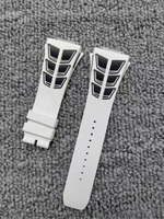 Bracelet de montre interchangeable, étanche et durable, de qualité supérieure, avec design aileron de requin