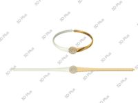 Totus CW18D Résine de coulée de bijoux en résine de cire blanche facile à couler pour imprimante 3D LCD DLP