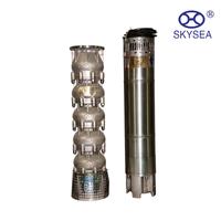 Pompe submersible en acier inoxydable QJ, taille personnalisée, pompe à eau pour puits profond, pour l'irrigation agricole, directement de l'usine