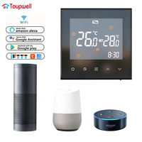 Sistema de Calefacción Termostática de Alta Precisión, Termostato de Habitación WiFi, Termostato Digital para Calefacción por Suelo Radiante con Programación Semanal