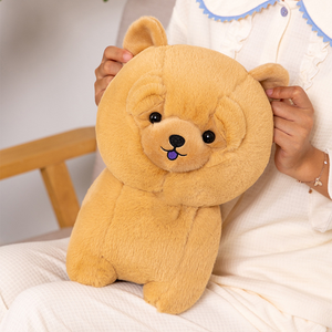 Poupée d'oreiller pour enfants, jouet en <span class=keywords><strong>peluche</strong></span> douce, cadeau, Wulula Pipi chien câlin Husky, offre spéciale - Product Image 6