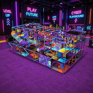 Aire de jeux intérieure à thème spatial populaire avec jeux interactifs et toboggans tours d'escalade directement du fabricant en Chine - Product Image 2