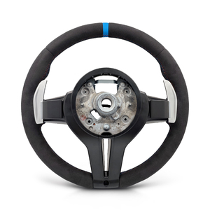 Volante Sportivo <span class=keywords><strong>M</strong></span> in Pelle con Finiture in Carbonio Secco per BMW F01 F10 F11 F13 X5 F15 X6 F16 F20 F22 F30 F32 M3 F80 M4 F82 F90 - Product Image 2