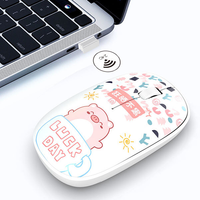 Souris de jeu légère, sans fil 2,4 G, ergonomique, silencieuse, portable, rechargeable, avec fonctionnement fluide pour les joueurs