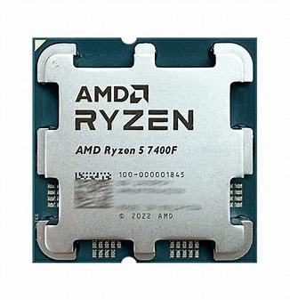 AMD R5 7400F 6-Core 3.7 GHz CPU - Ideal for AMD Ryzen 7000 Series