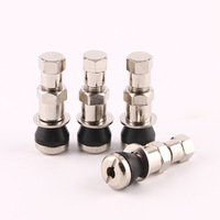 Tubeless Tire Valve Stem Motorcycle for Tricycle Electric Vehicle Bent Valve Leak-Proof Inflation Valve Model 87 Made Ningbo