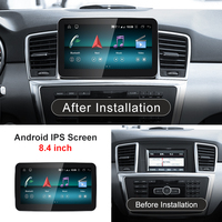 STWEI 2024 Nuevo Sistema Multimedia Inalámbrico para Automóvil Android AUTO CarPlay con Pantalla de 9.33 Pulgadas y 8.4 Pulgadas para Mercedes Benz Clase M W166 ML250 ML350 GL