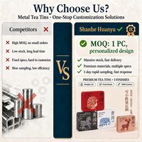 Boîte carrée en fer blanc gris moucheté avec couvercle, écologique, hermétique, pour le stockage de chocolat, de sucre et de collations, logo personnalisé, directement de l'usine
