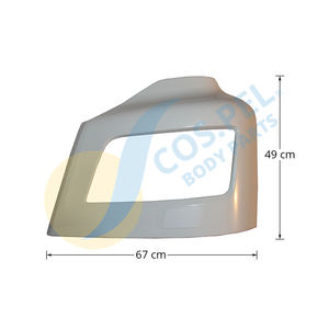 Nuevo parachoques de esquina superior LH (blanco) - Product Image 1