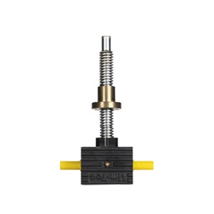 Vérin mécanique à vis sans fin de type à tête plate pour levage de table et nivellement de charpente, capacité 2,5T - Product Image 4