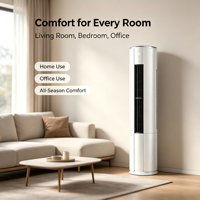 AC Inverter Otomatis 18000BTU 48000BTU R32 Pendingin Pemanas On-Off, Tipe Box, Lantai, Dapat Disesuaikan