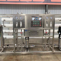 Système complet de purification d'eau ultra pure à deux étages RO et EDI, équipement de production industriel