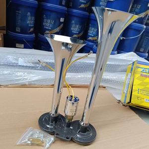 แตรแรงดันอากาศ6 pippe 24V แตรแรงดันอากาศสำหรับรถบรรทุกรถบัส - Product Image 4