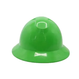 HBC china Best personal protective engineering ABS safety helmet white miner safety cap worker construction hard hat