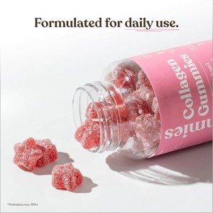 Bonbons Gommeux au Collagène Végétalien OEM ODM Marque Privée, Améliorant la Beauté, Sans Gluten, Sans OGM, Vitamine C, Pour Adultes, 60 Gommes, Nouveauté - Product Image 5