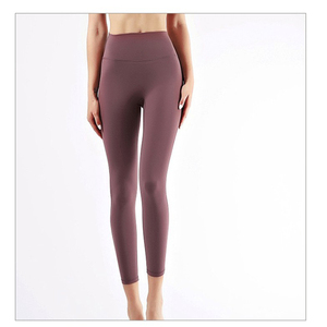 Pantalon de yoga de fitness doux pour femmes de haute qualité pantalon de yoga taille haute respirant personnalisé - Product Image 5